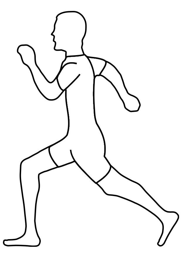 caminar Dibujo para colorear caminar