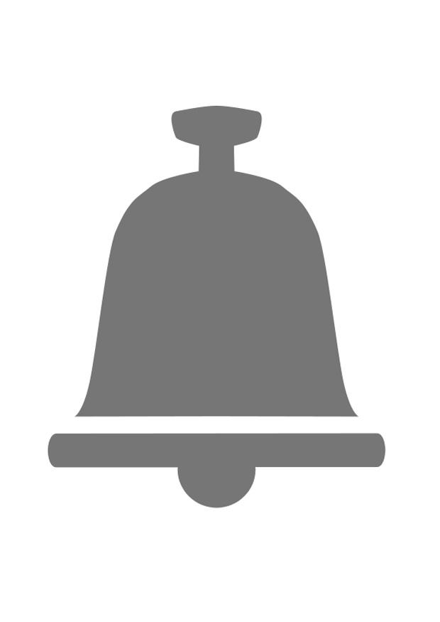 campana Dibujo para colorear campana