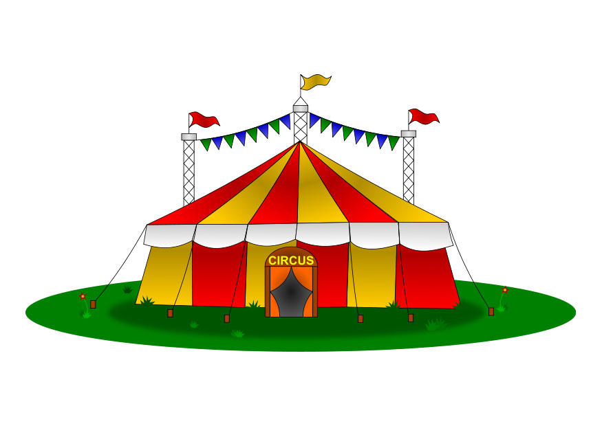 carpa de circo Imagen carpa de circo