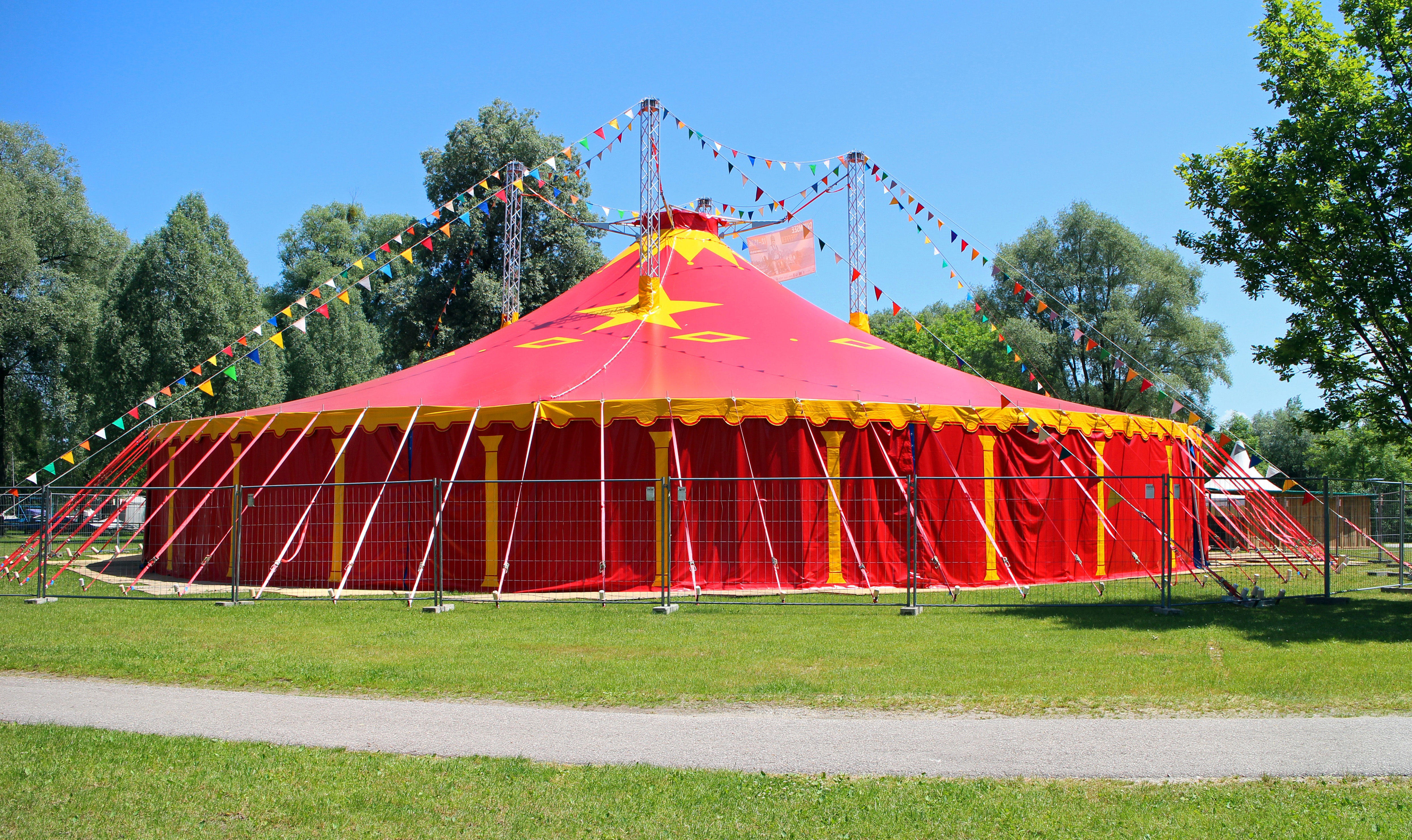 carpa de circo Foto carpa de circo