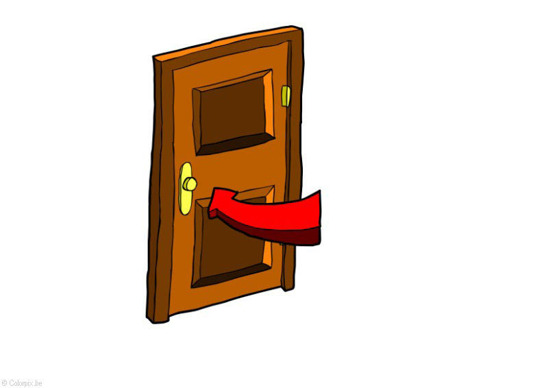cerrar la puerta - ahorro de energAa Imagen cerrar la puerta - ahorro de energAa