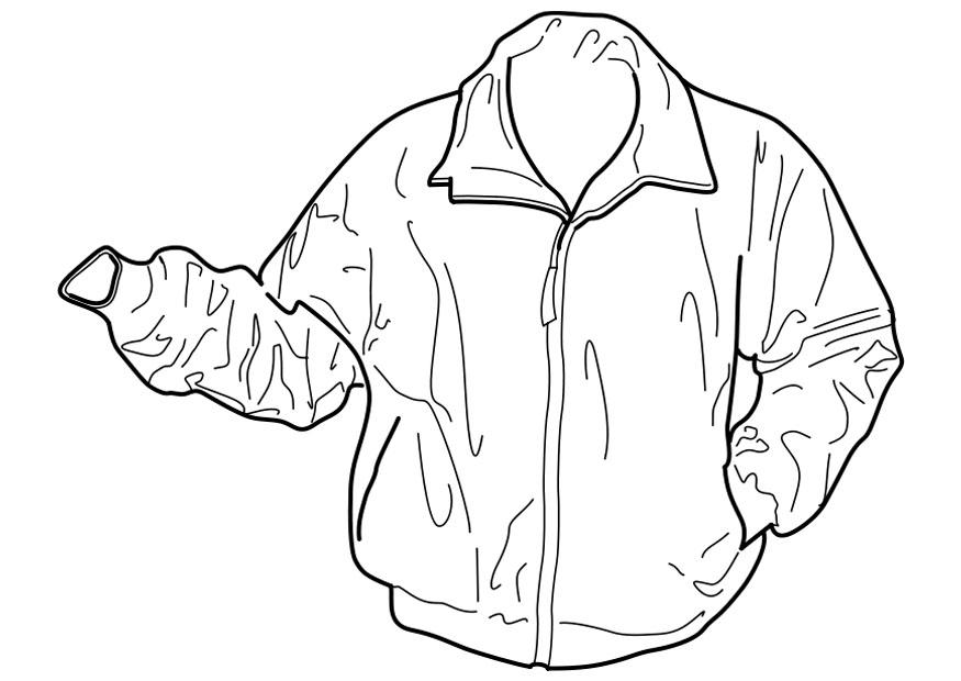 chaquetA³n Dibujo para colorear chaquetA³n