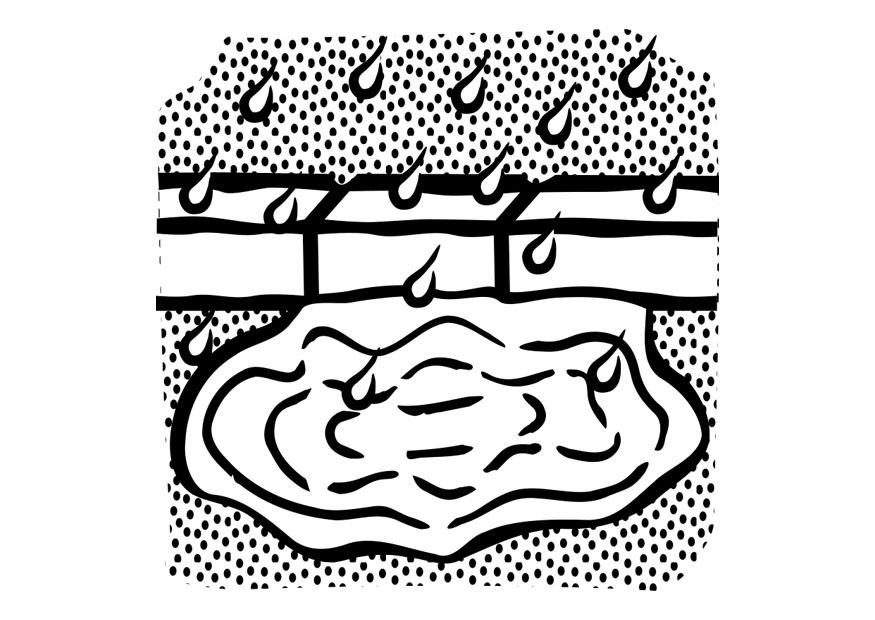 charco Dibujo para colorear charco