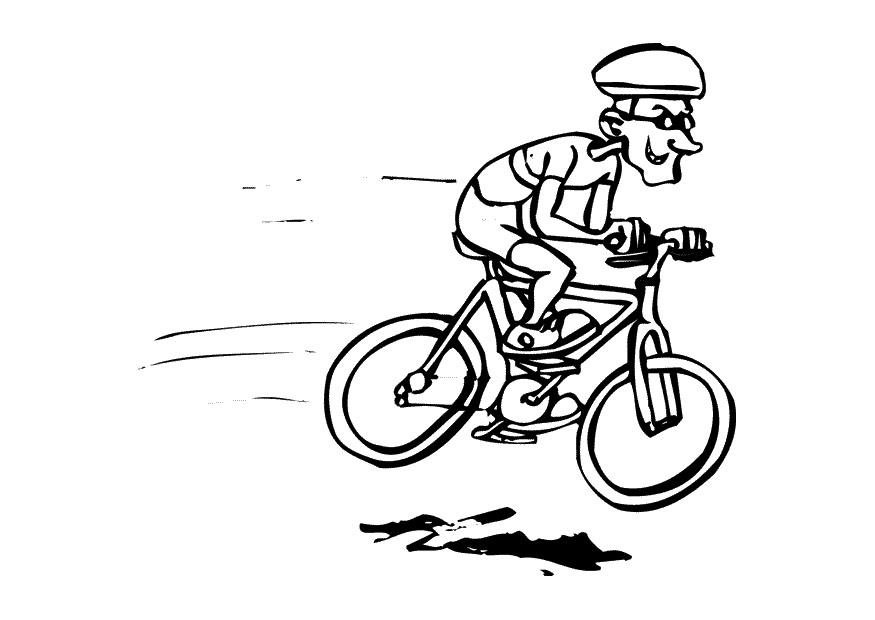 ciclismo Dibujo para colorear ciclismo