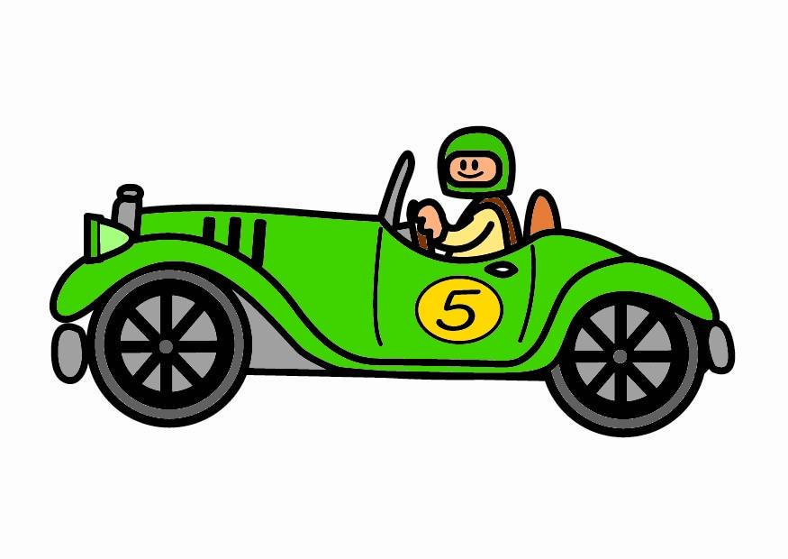 Imagen coche de competiciA³n retro
