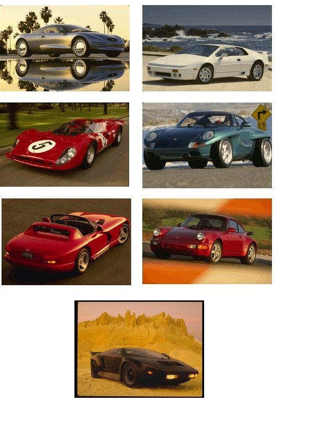 coches deportivos Dibujo para colorear coches deportivos
