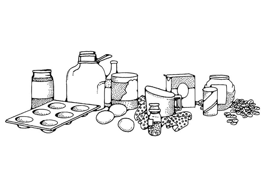 cocinar Dibujo para colorear cocinar