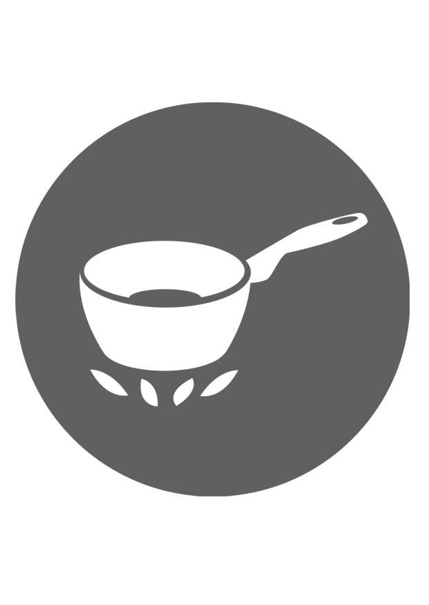 cocinar Dibujo para colorear cocinar