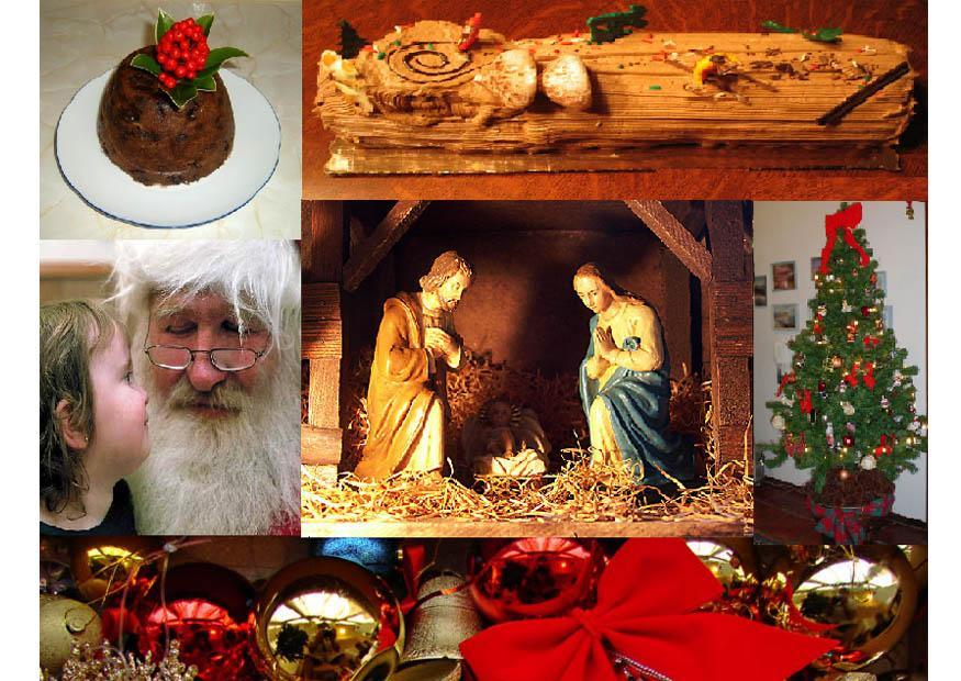 Foto collage de navidad