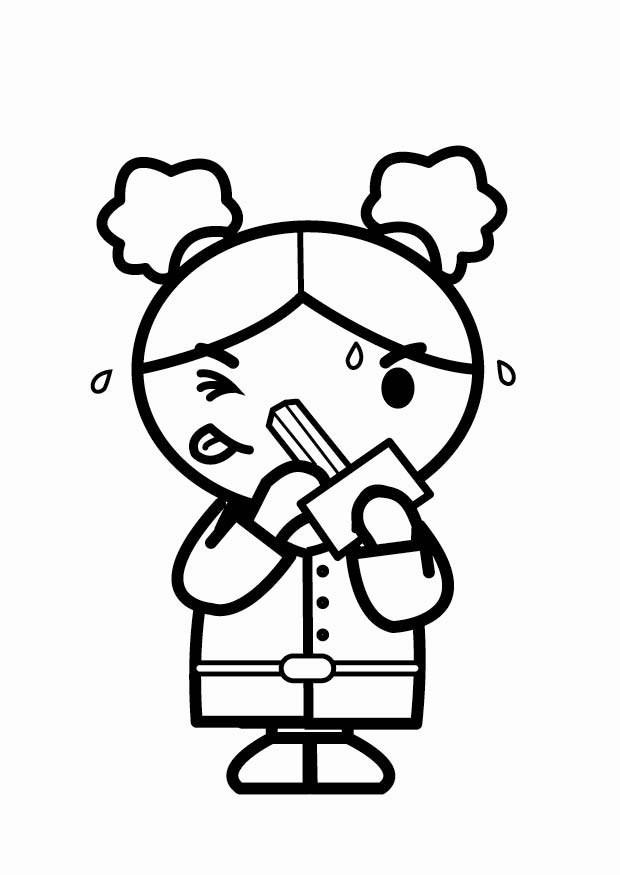 Dibujo para colorear concentraciA³n 