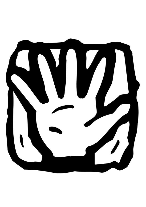 contar 5 Dibujo para colorear contar 5