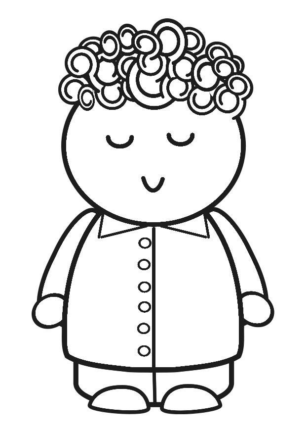 contenti Dibujo para colorear contenti
