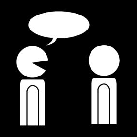 conversaciA³n Dibujo para colorear conversaciA³n