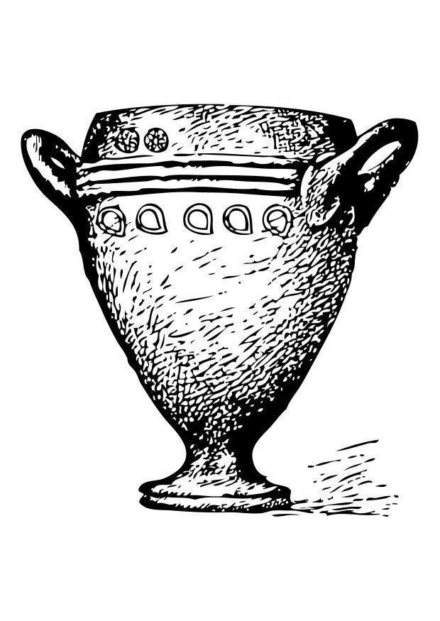 copa Dibujo para colorear copa