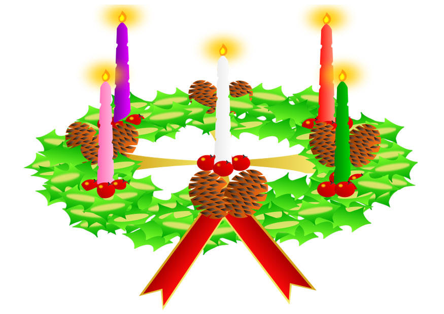 corona de adviento Imagen corona de adviento