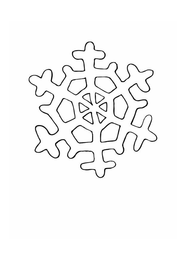 cristal de hielo Dibujo para colorear cristal de hielo