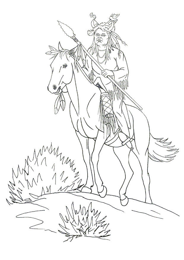 curandero Dibujo para colorear curandero