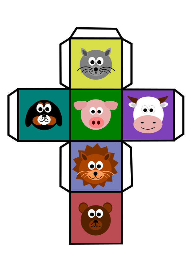 Imagen dados - animales