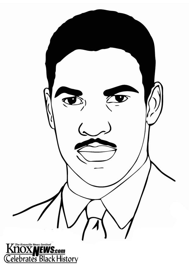 denzel washington Dibujo para colorear denzel washington