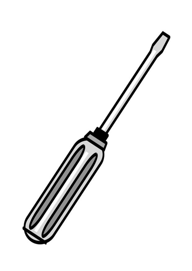 destornillador Dibujo para colorear destornillador