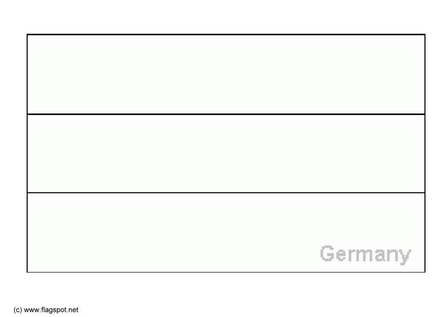 Dibujo para colorear alemania