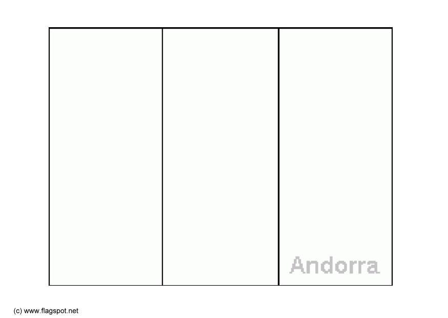 Dibujo para colorear andorra