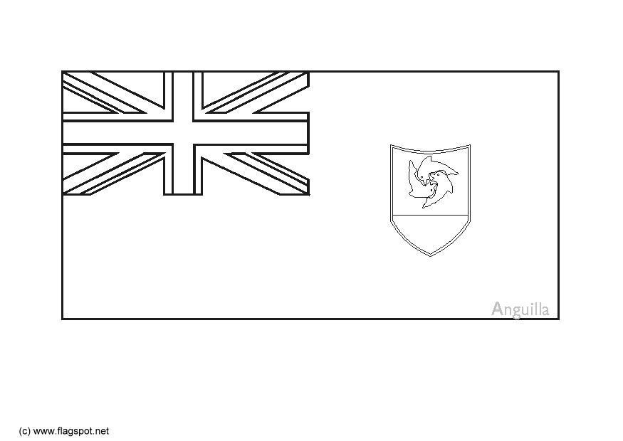 Dibujo para colorear anguilla