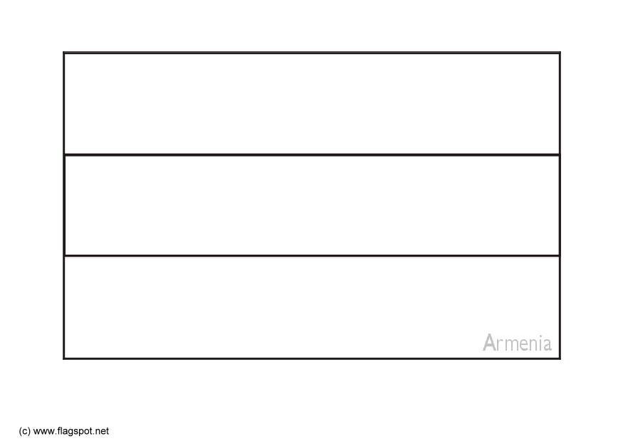 Dibujo para colorear armenia