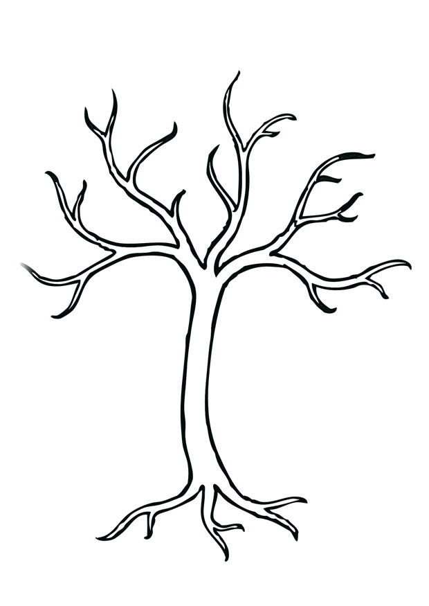 Dibujo para colorear A¡rbol