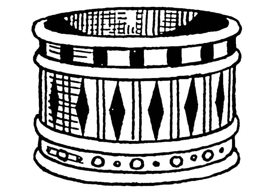 Dibujo para colorear brazalete
