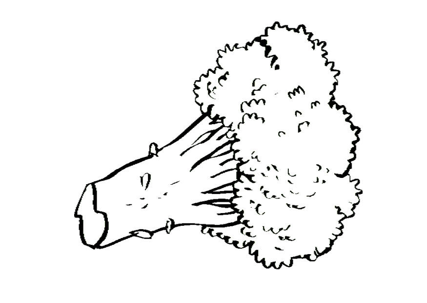 Dibujo para colorear brA©col