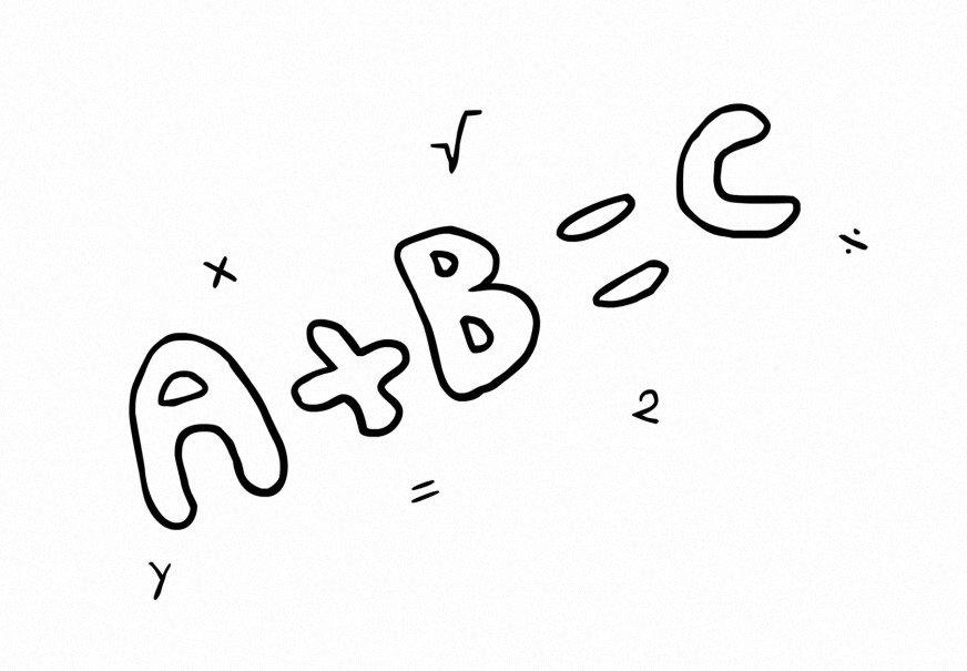 Dibujo para colorear calcular