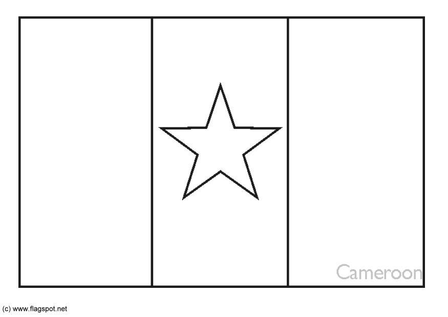 Dibujo para colorear camerAºn