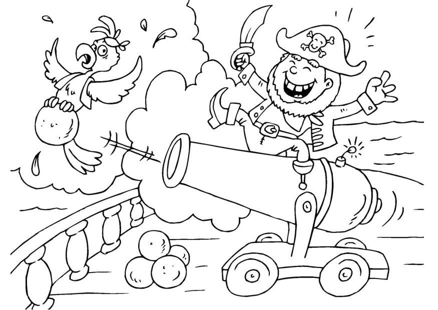 Dibujo para colorear canA³n 