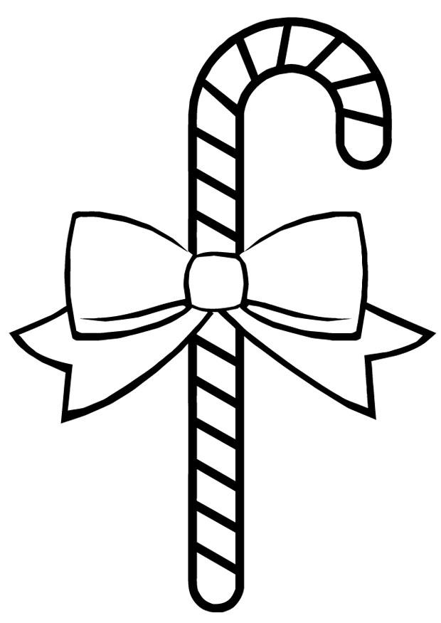 Dibujo para colorear caramelo