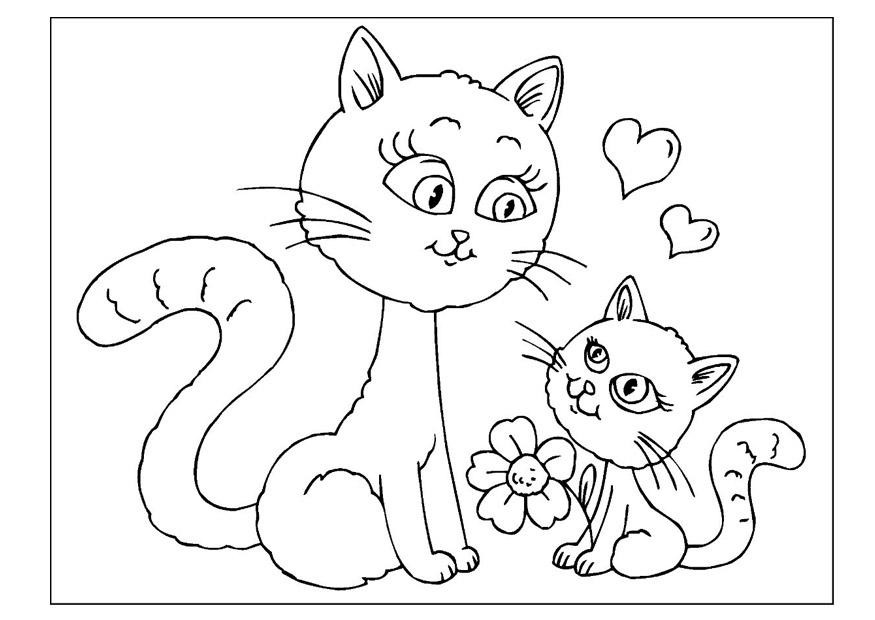 Dibujo para colorear dA­a de la madre