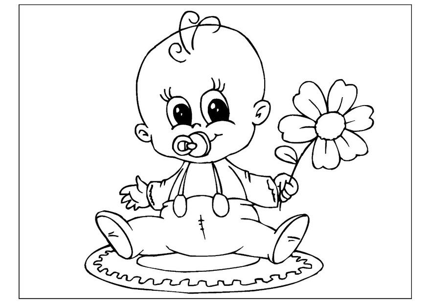 Dibujo para colorear dA­a de la madre