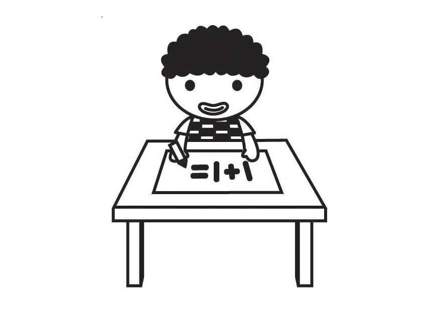 Dibujo para colorear derecho a la educaciA³n