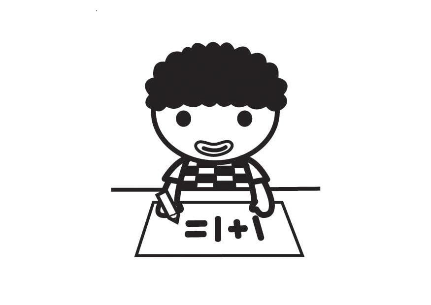Dibujo para colorear derecho a la educaciA³n