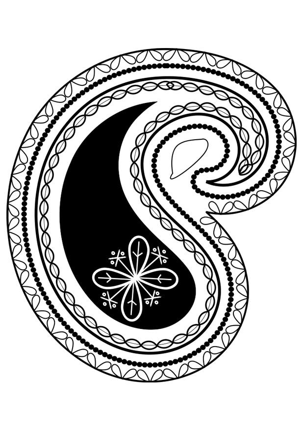Dibujo para colorear dibujo de fantasA­a