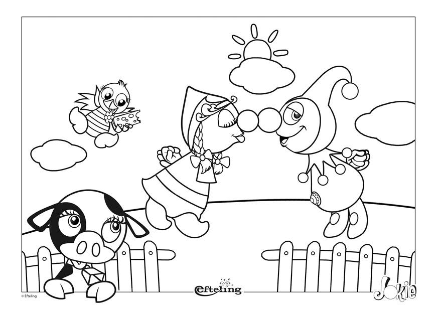 Dibujo para colorear  efteling - paA­ses bajos