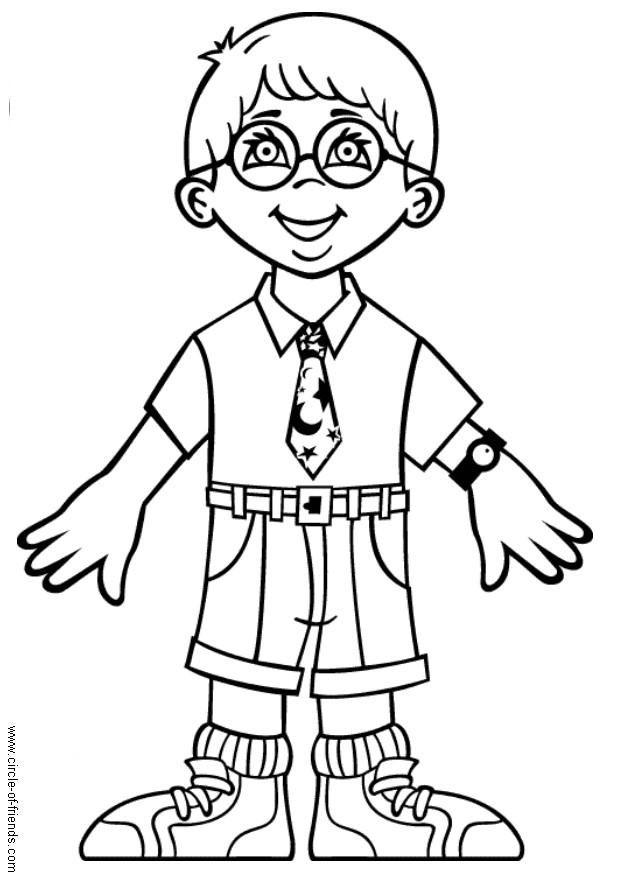 Dibujo para colorear erik de noruega