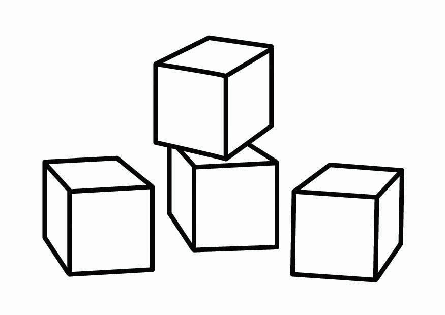 Dibujo para colorear esquina de construcciA³n