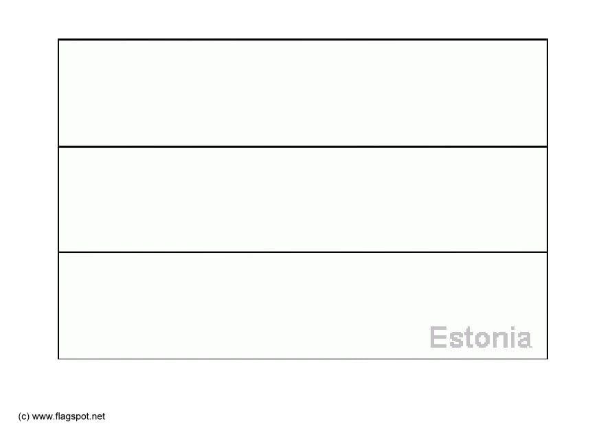 Dibujo para colorear estonia