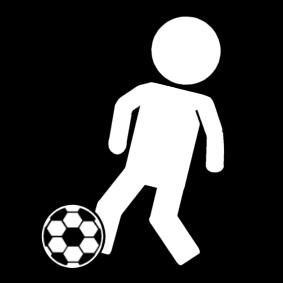 Dibujo para colorear fAºtbol