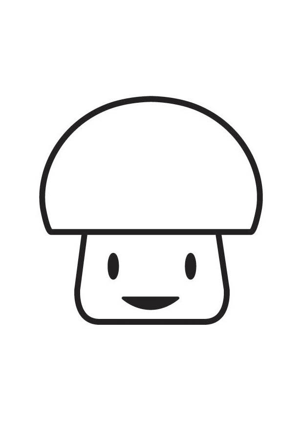 Dibujo para colorear figura de seta