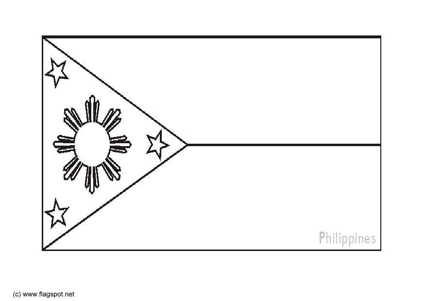 Dibujo para colorear flipinas