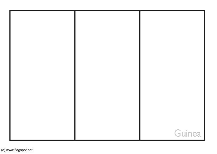 Dibujo para colorear guinea