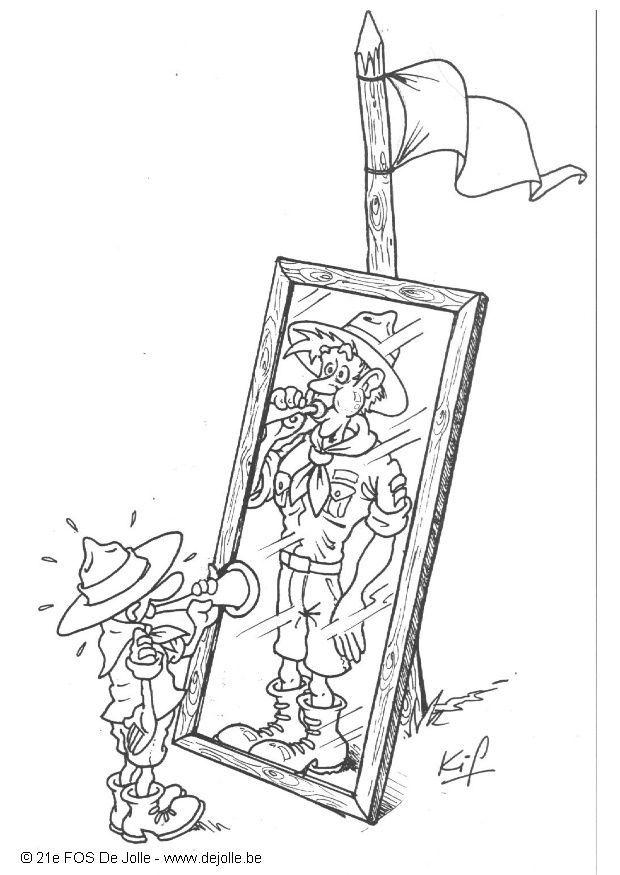 Dibujo para colorear hacerse ilusiones