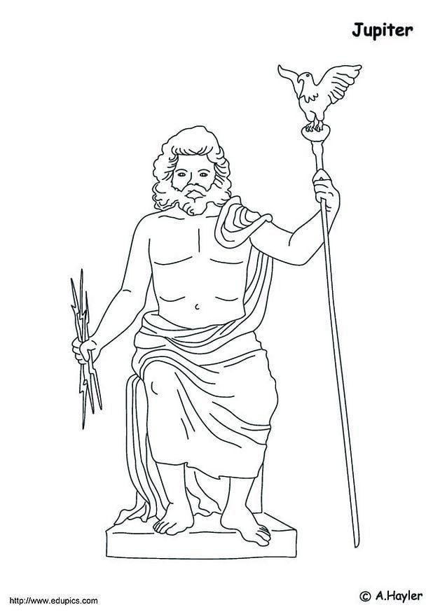 Dibujo para colorear jAºpiter